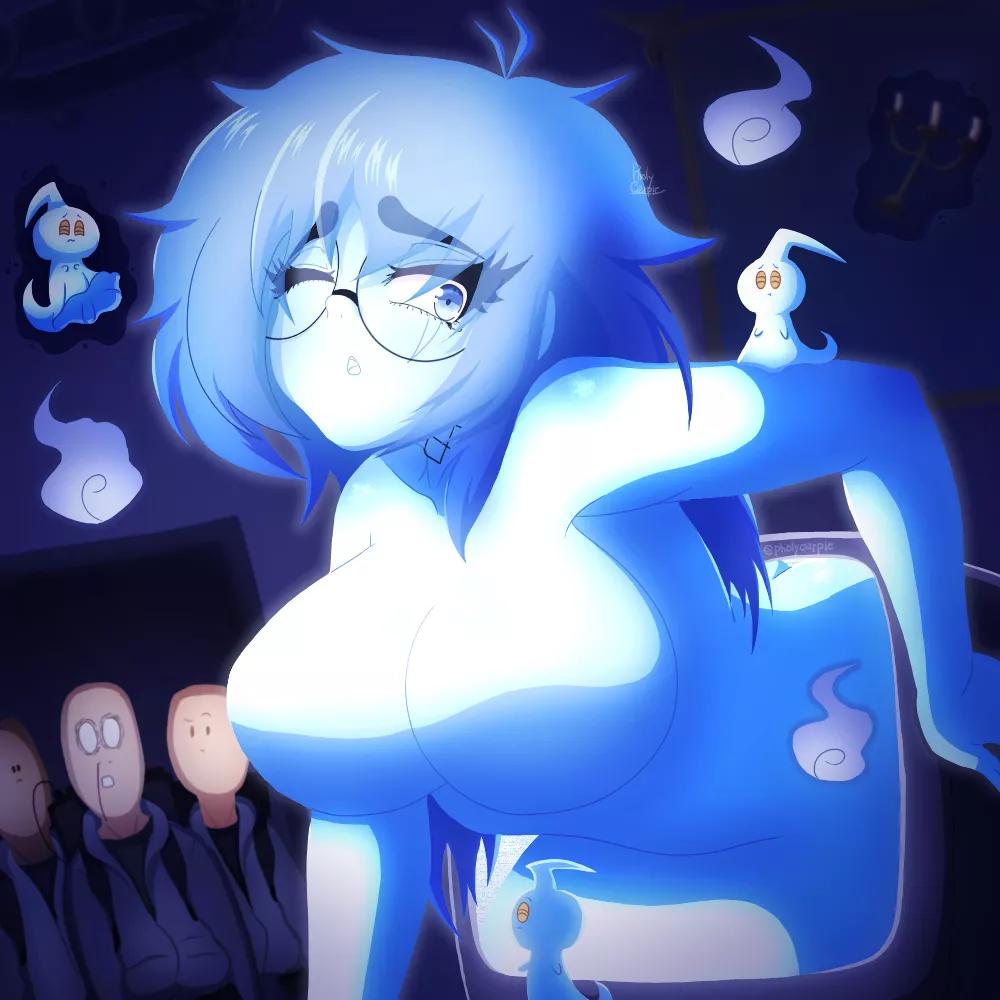 Ghost Girl [Art and Character by Pholycarpie]