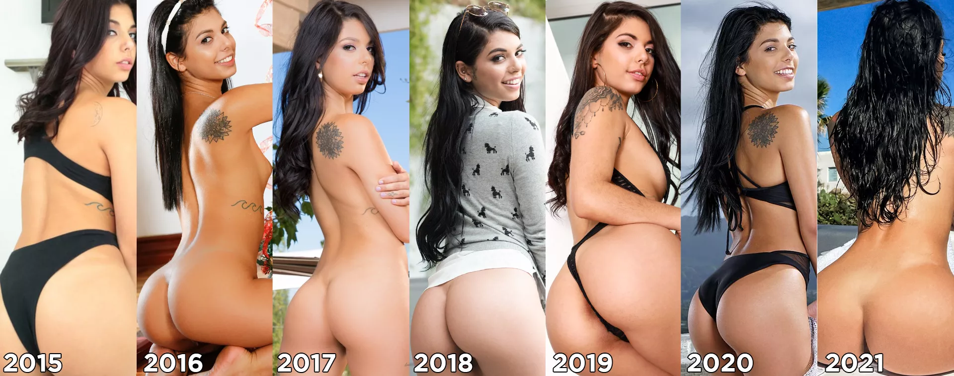 Gina Valentina Ass Evolution