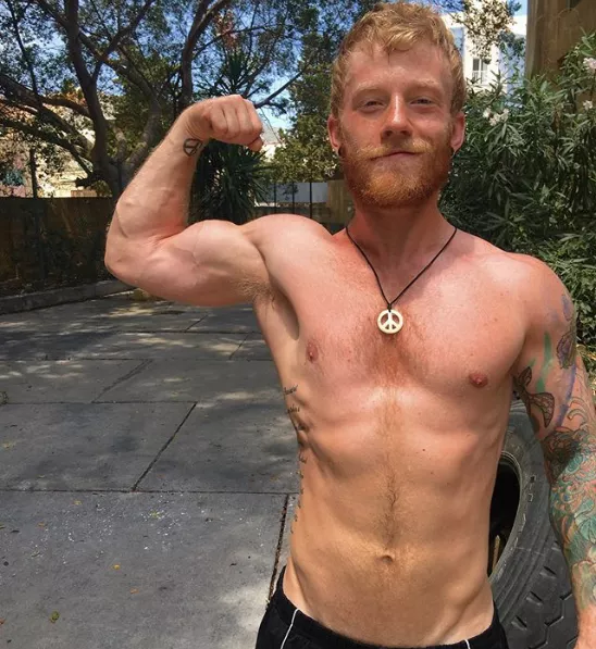 Ginger Bicep (X-Post /r/malebiceps)