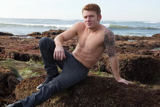 Ginger on some rocks (X-Post /r/natureboys)