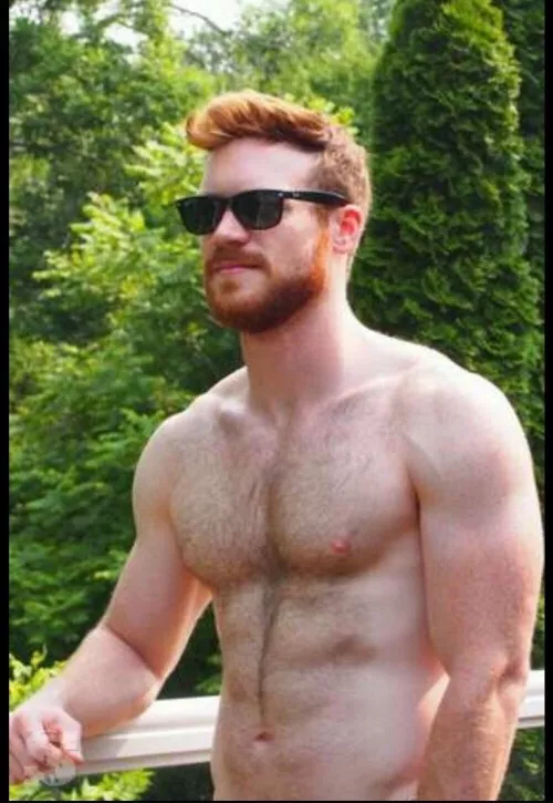 Ginger with Sunglasses on