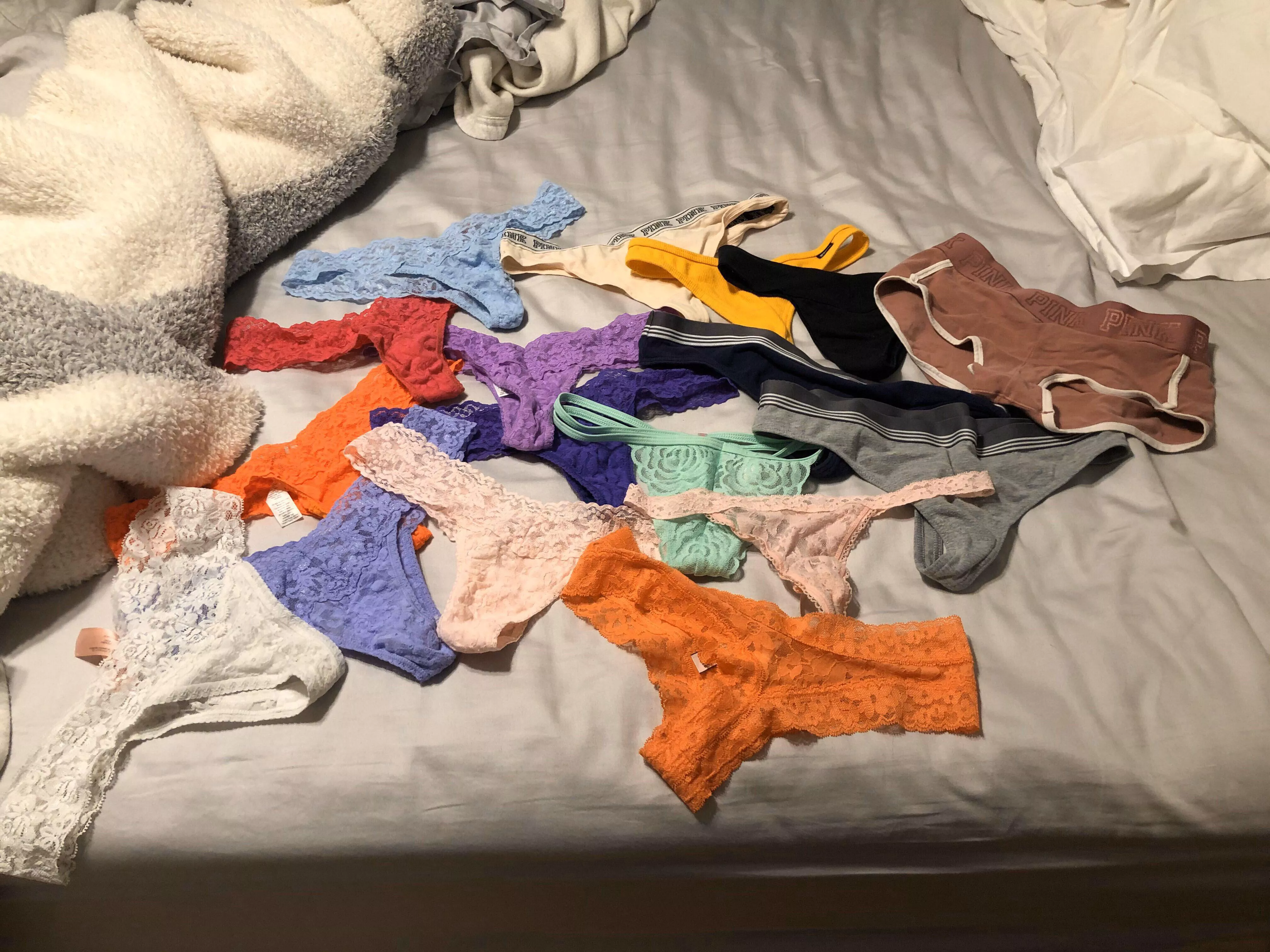 Giving away my sluts panties. Hmu if you are interested! Serious ppl only please!