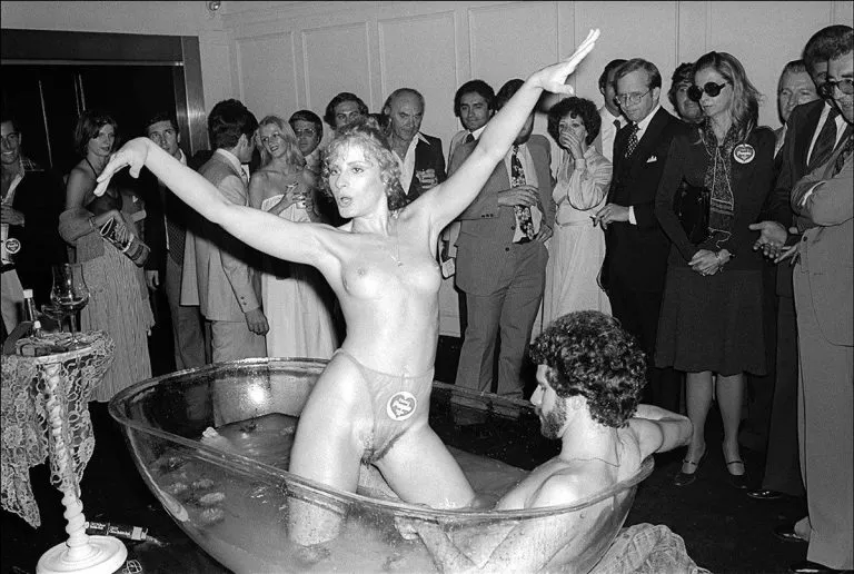 Gloria Leonard, Purple Adult Magazine, Studio 54 Party. October of 1977.