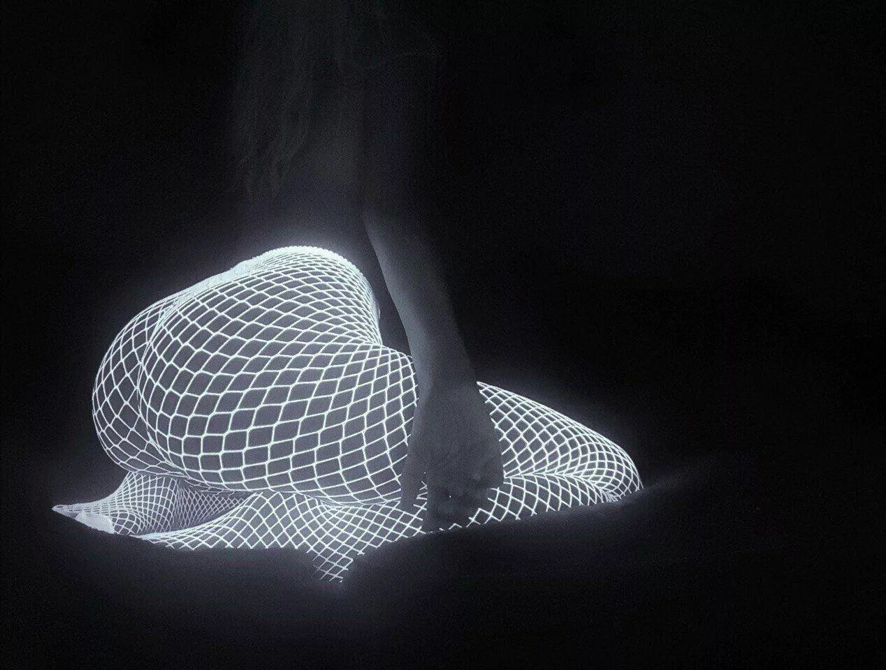 Glow in the dark ass