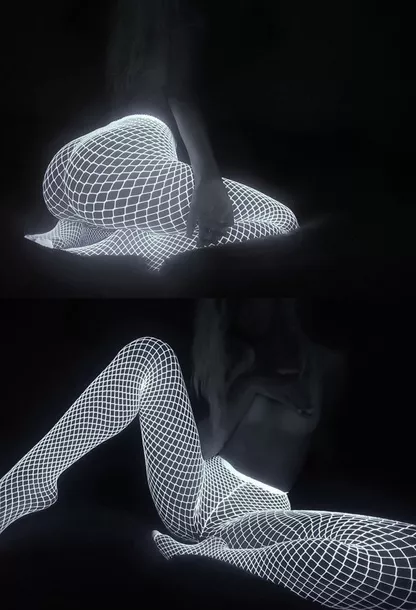 glow in the dark pantyhose