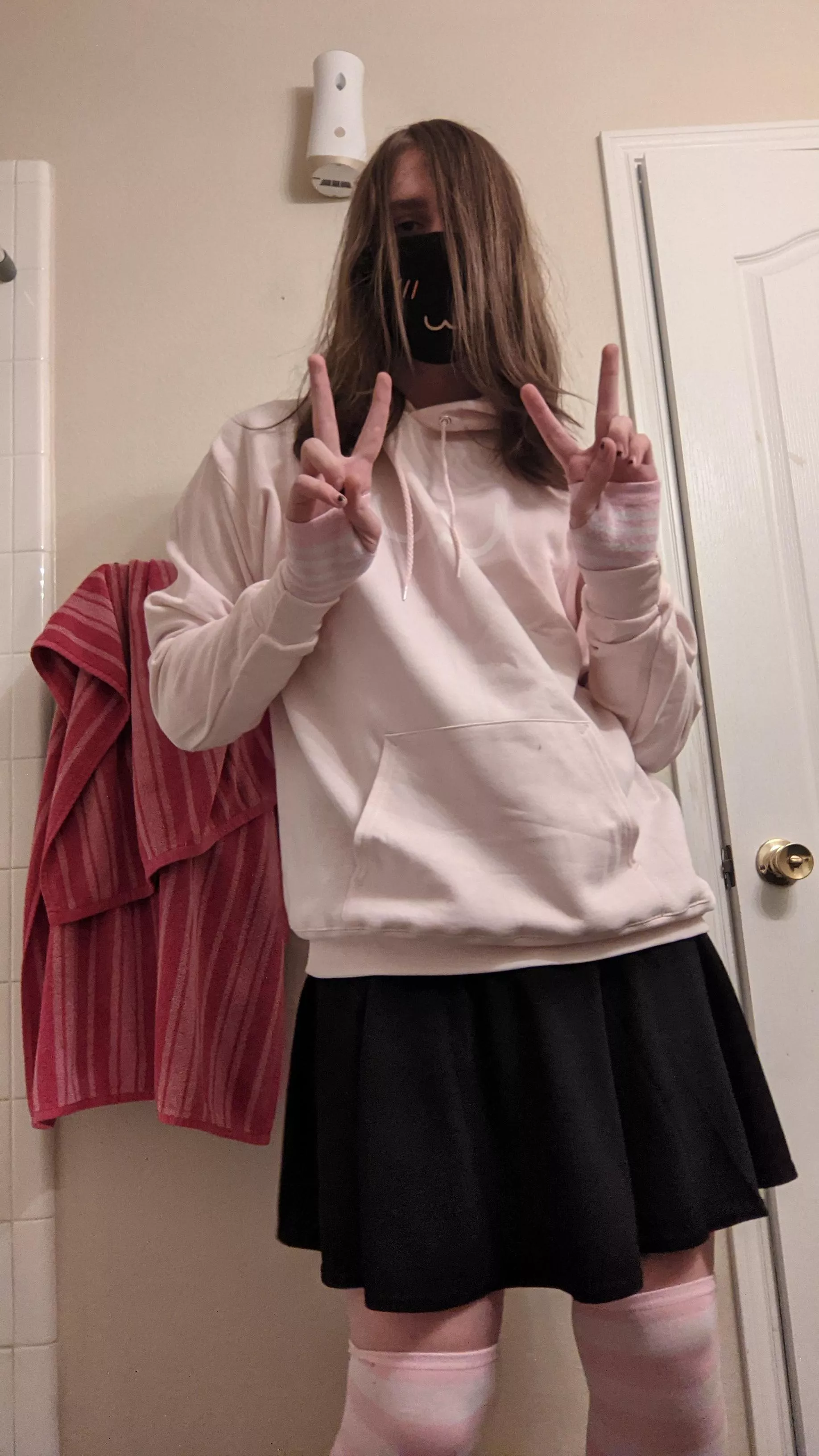 Goin to school in the femboy Fit