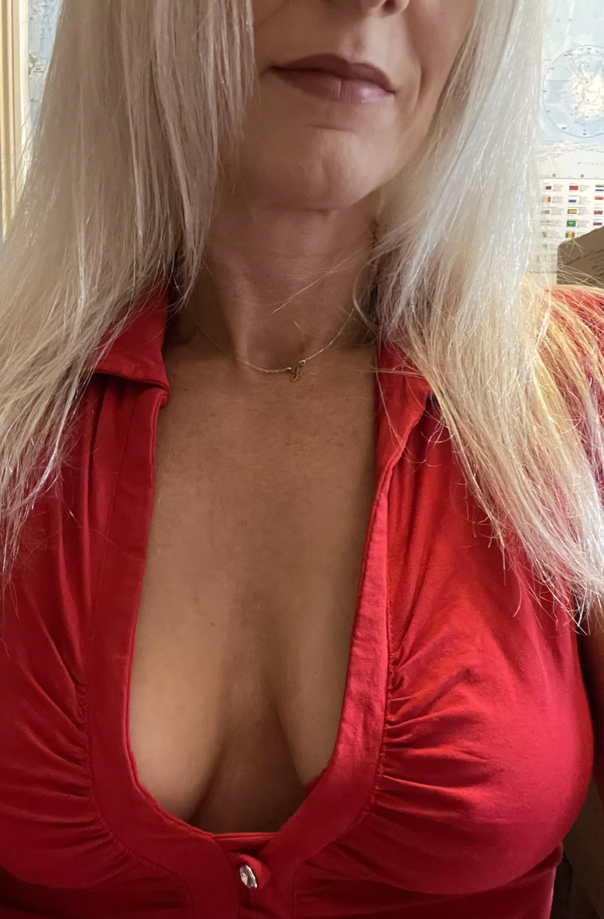 Going braless in the office…