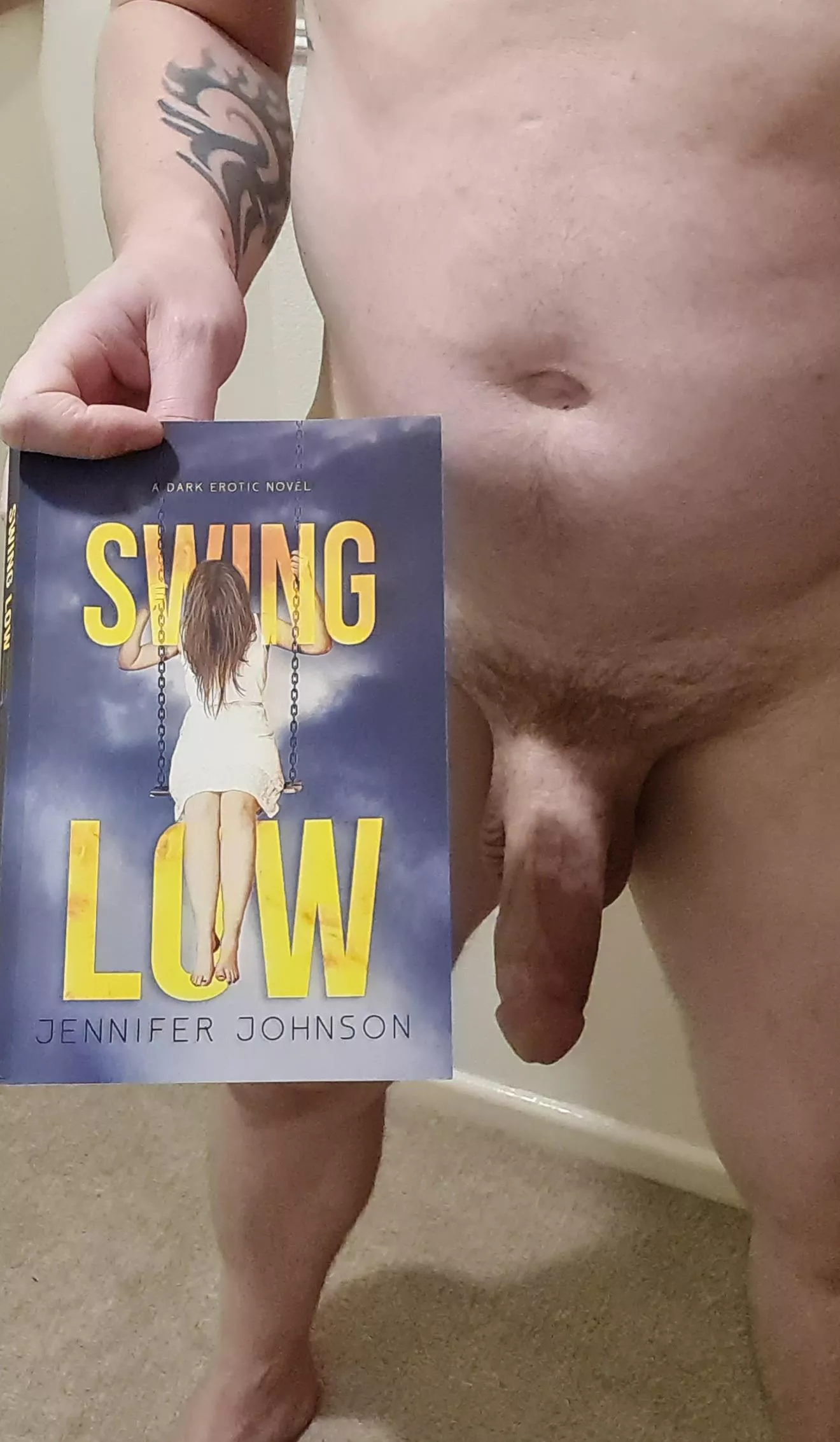 Going to finally start reading this book, Swing Low, by Jennifer Johnson.