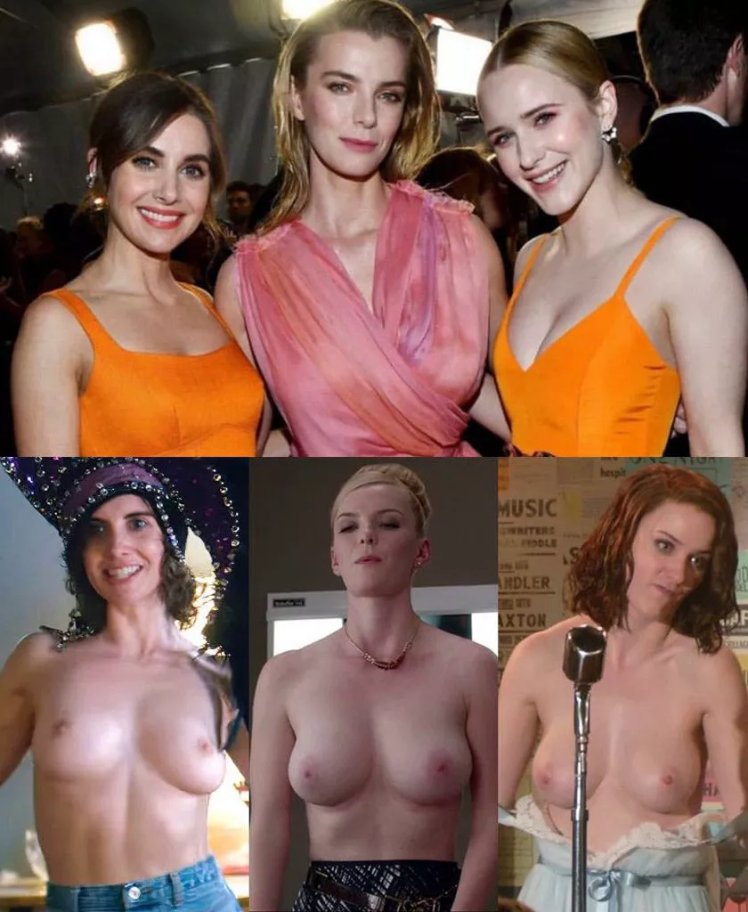 Golden Trio: Alison Brie, Betty Gilpin and Rachel Brosnahan