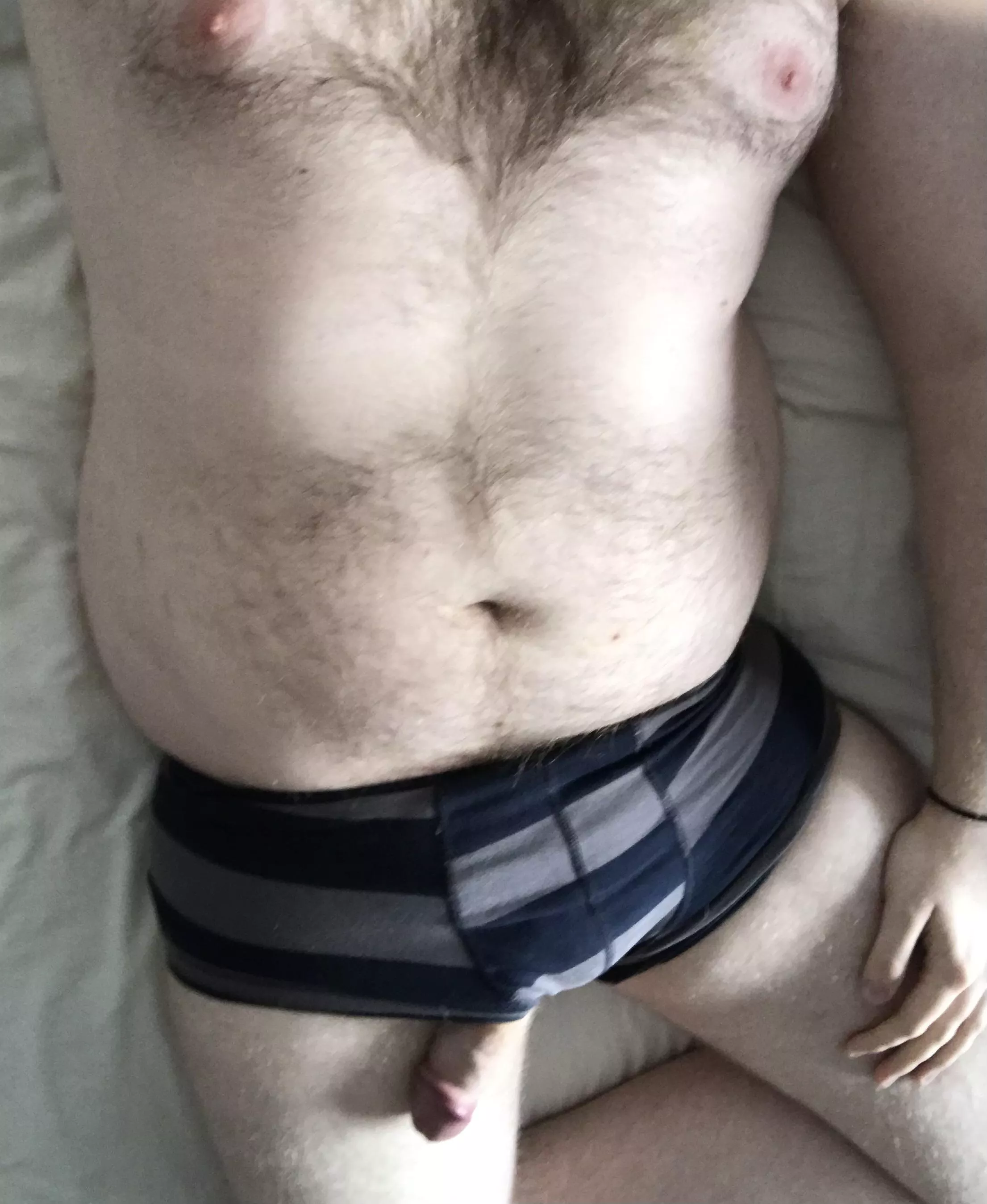 Good morning and happy Friday, this underwear might be a little small, what do you reckon?