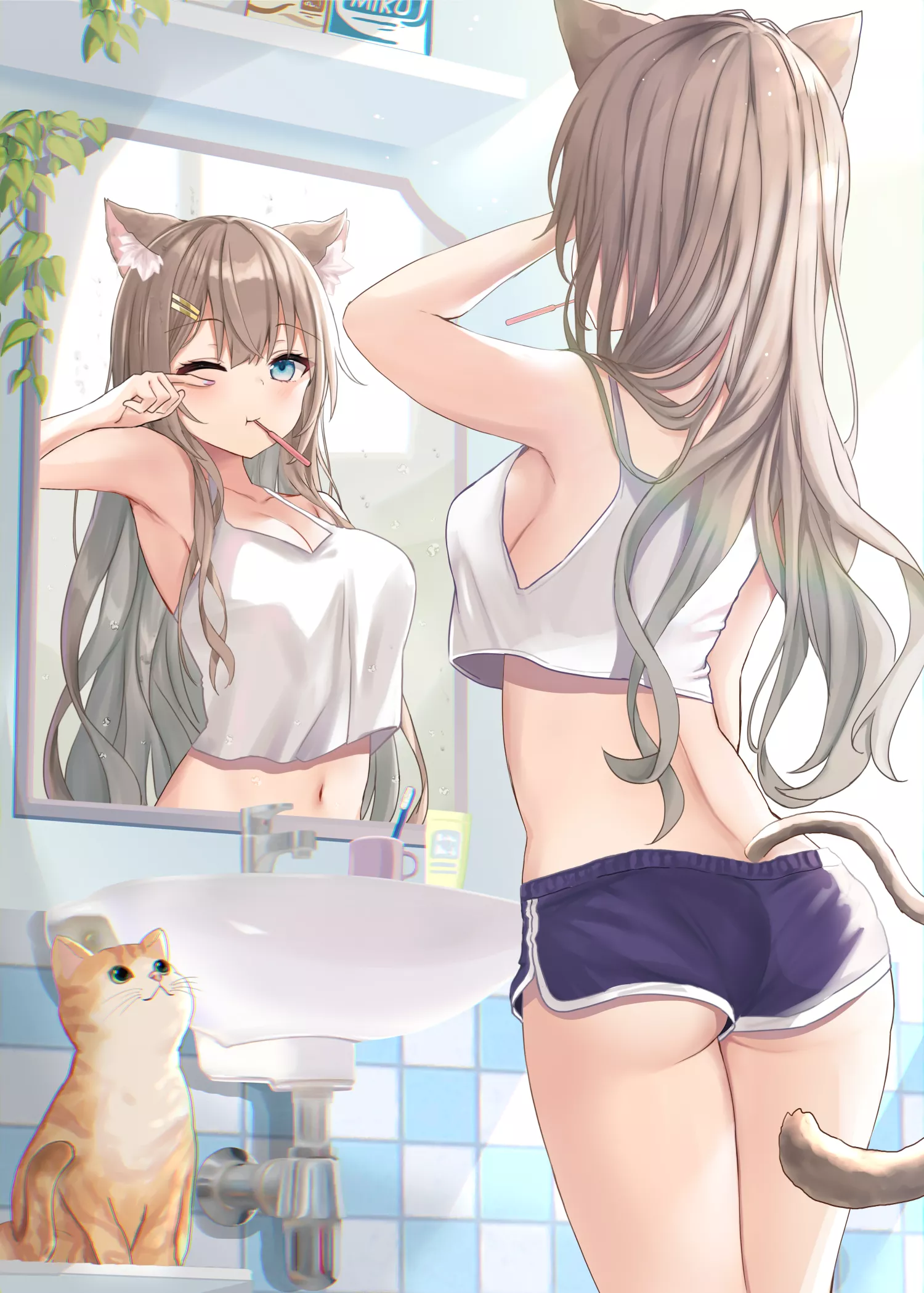 Good morning, cats and kittens. [Original]