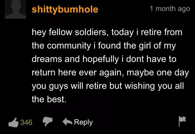 Goodbye,soldierâ€¦wish you luck