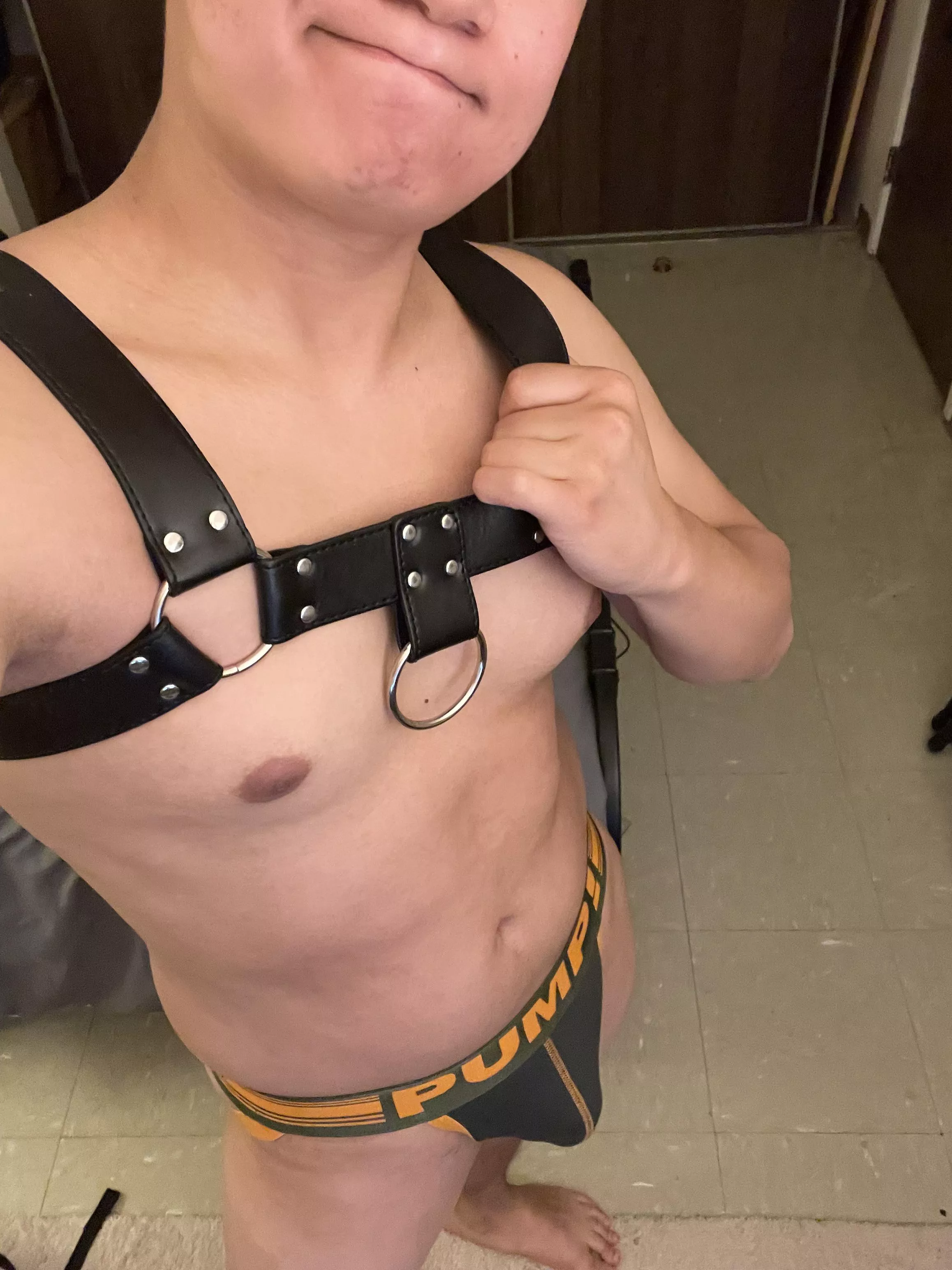 Got a new harness to go with my jocks