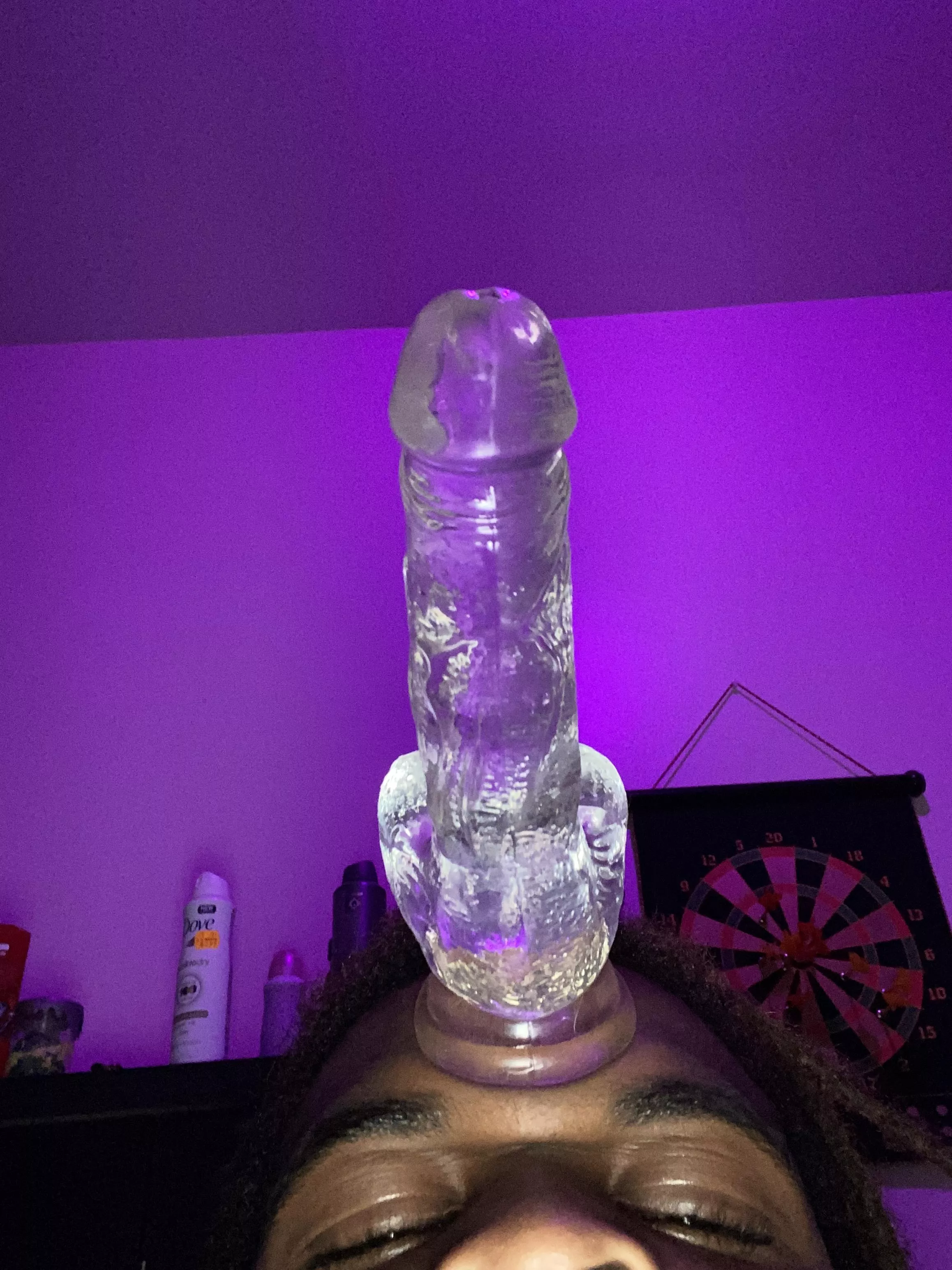 Got my first dildo. This was the first thing I did