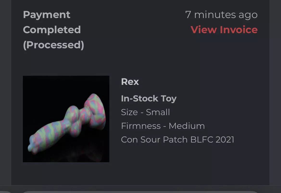 Got this from the drop and I couldn’t be happier, now that I got Rex my bank account will take a break from BD (hopefully)