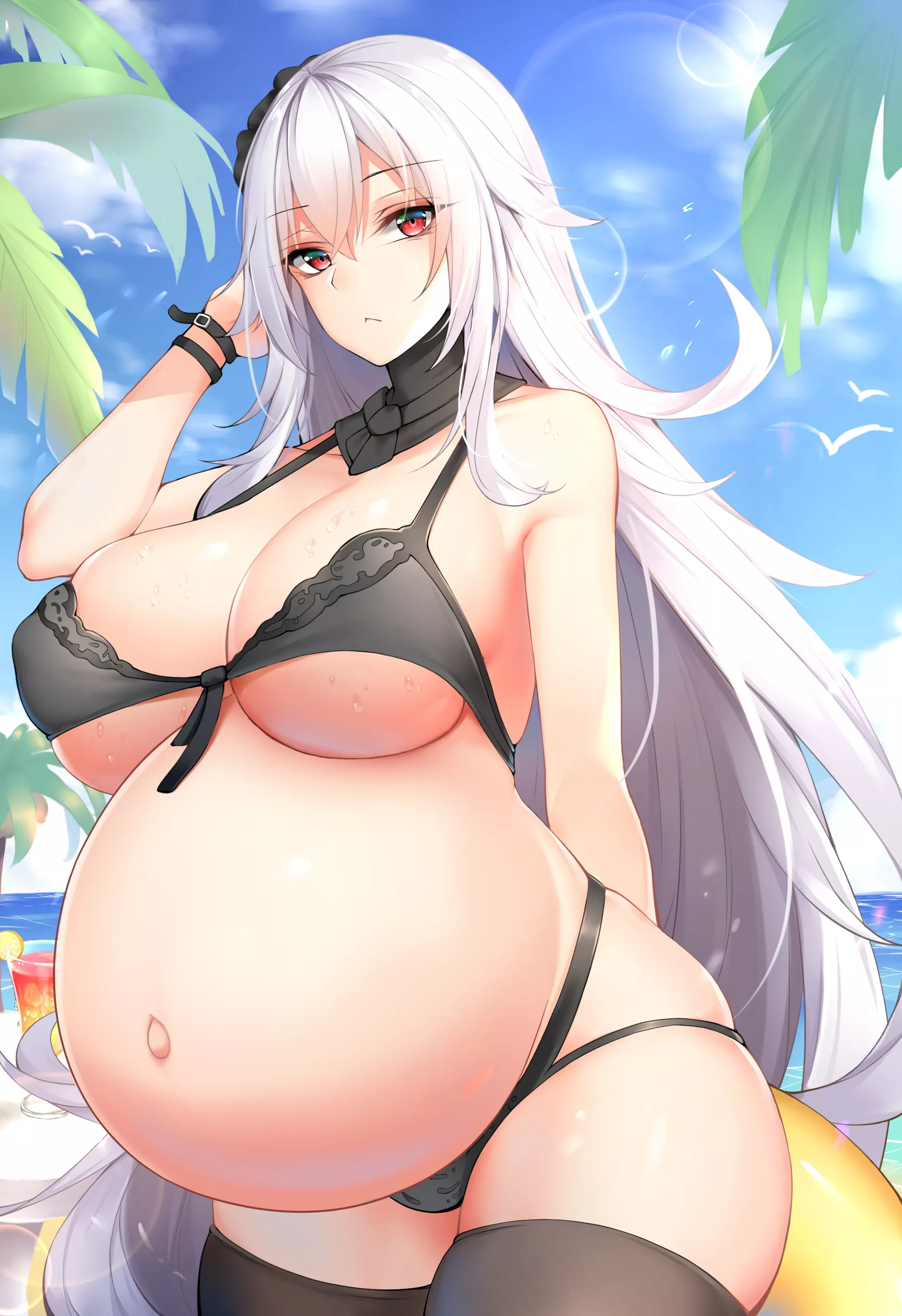 Graf has a huge bump