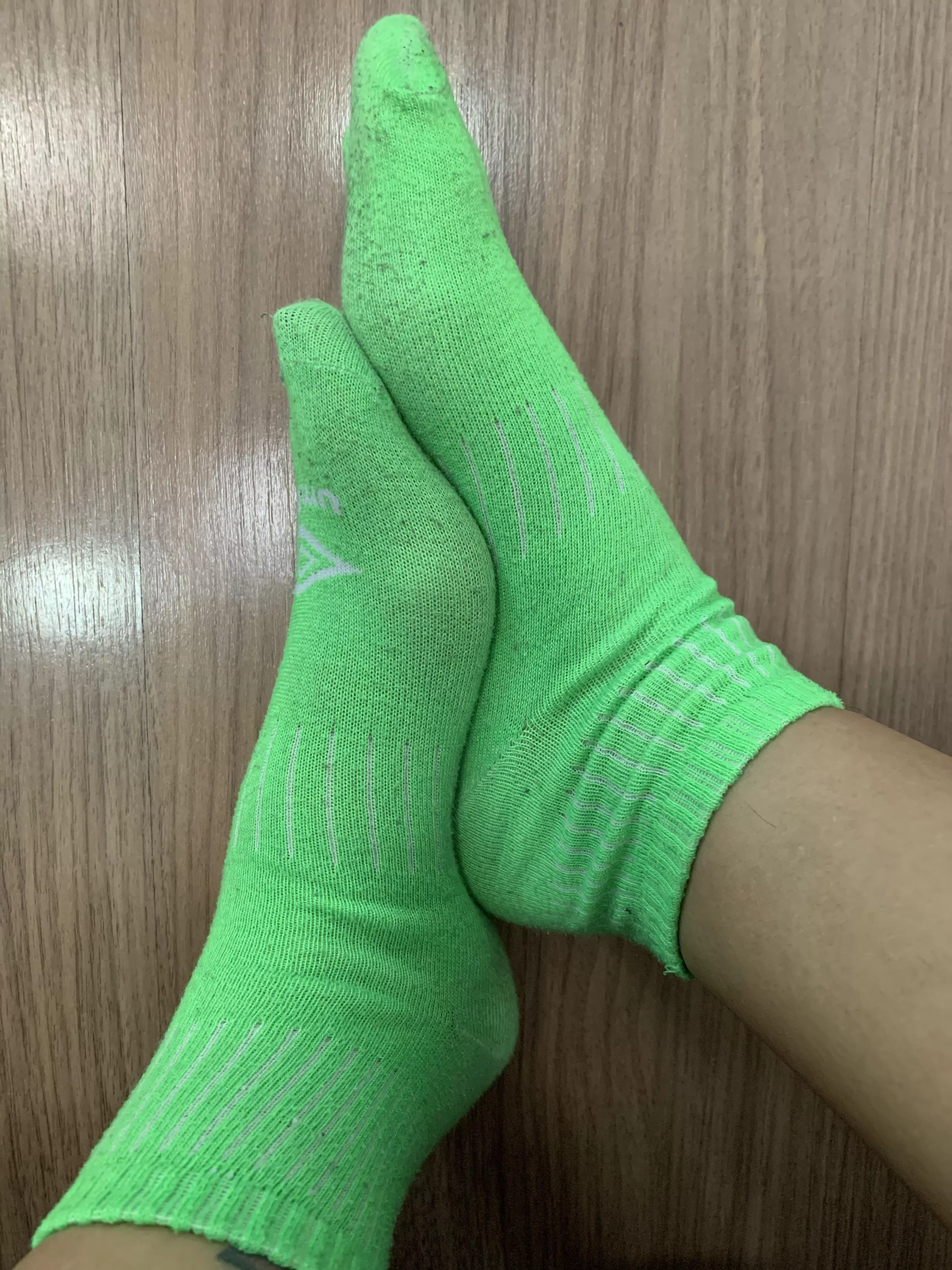 Green socks