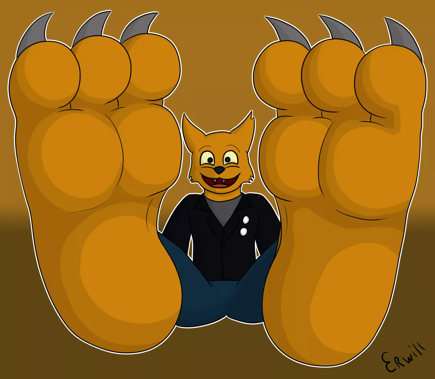 Gregg Lee's paws