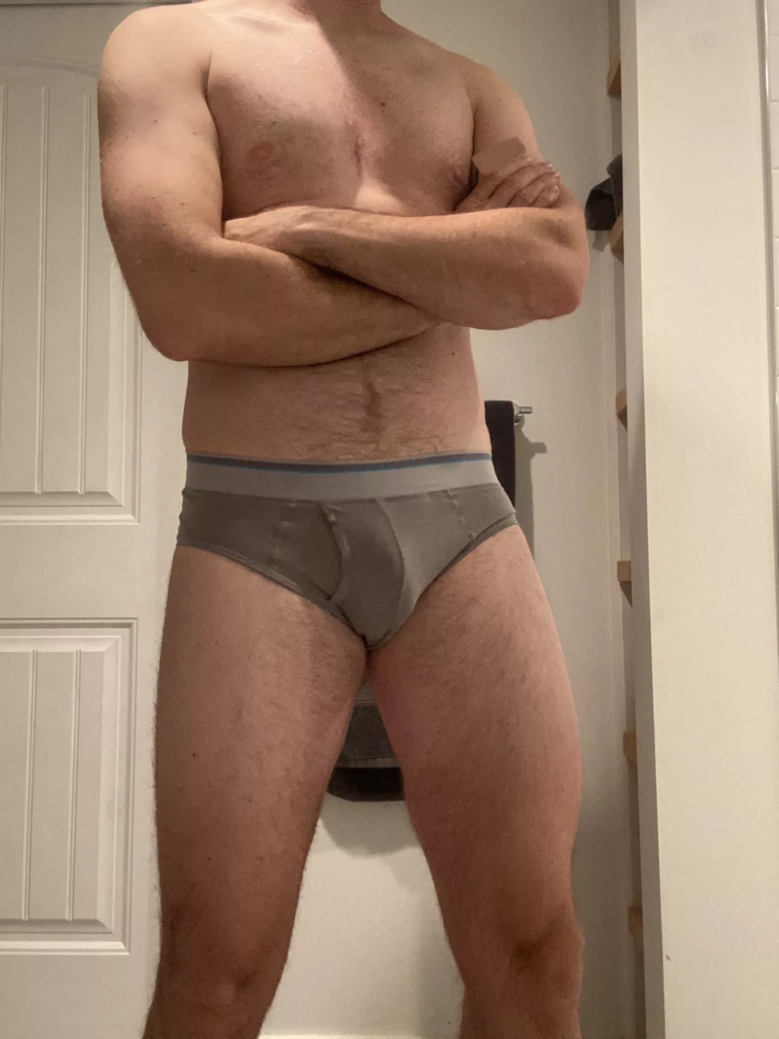 grey briefs