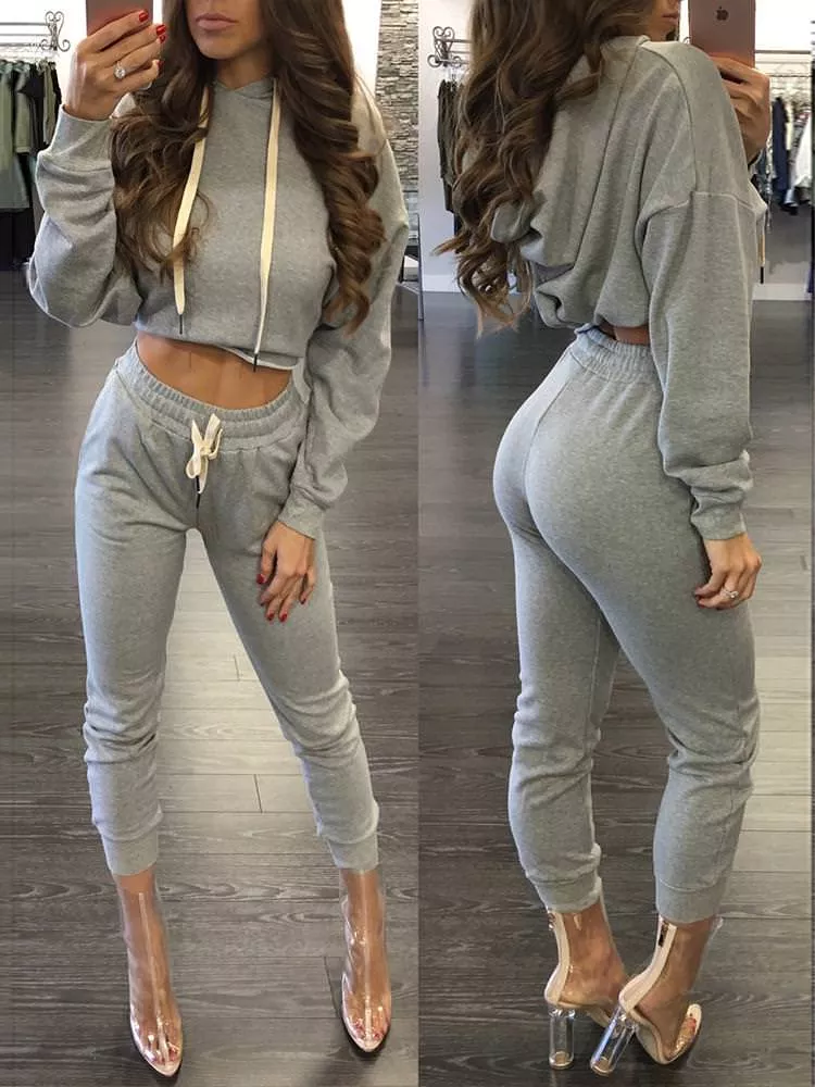 Grey sweats