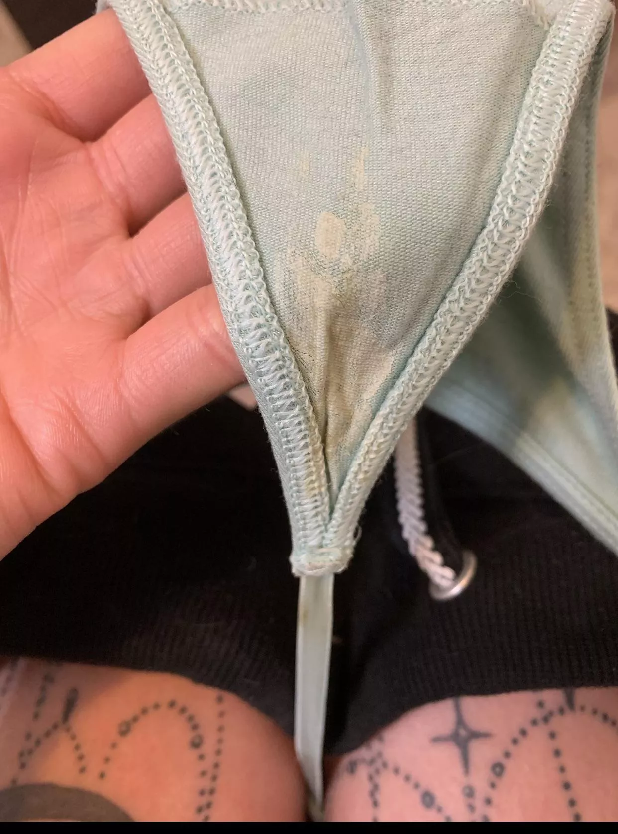 G-strings, best for the pussy and ass scent. 😛