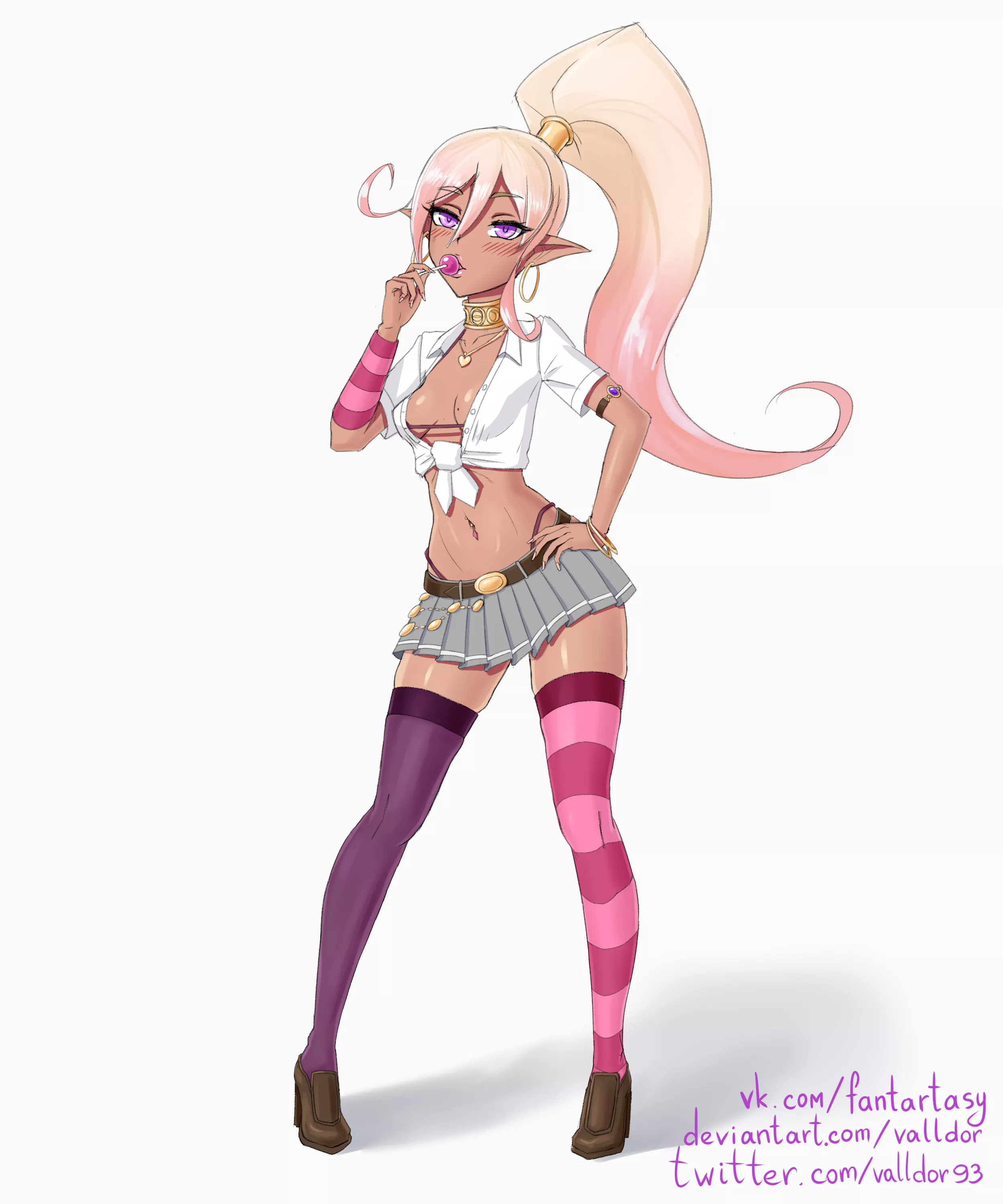 Gyaru Genie (Valldor) [Monster Girl Encyclopedia]