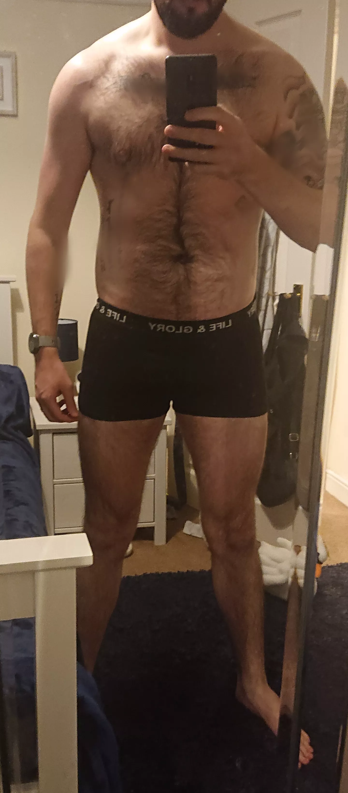 Gym ✅ Home and Showered ✅ Ready for bed? [M31]