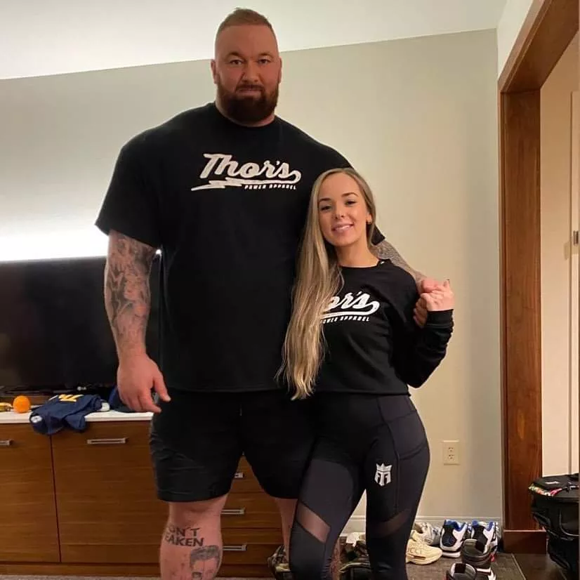 Hafthor Bjornsson (world's strongest man and 