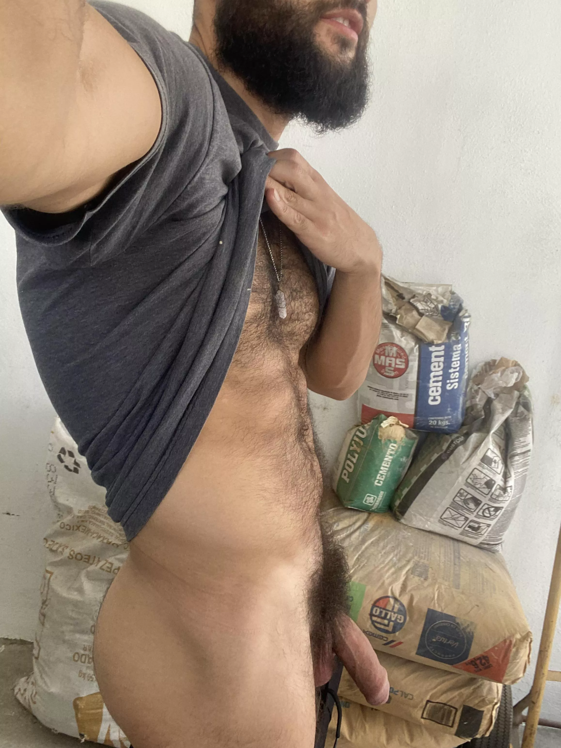 Hairy and uncut bro