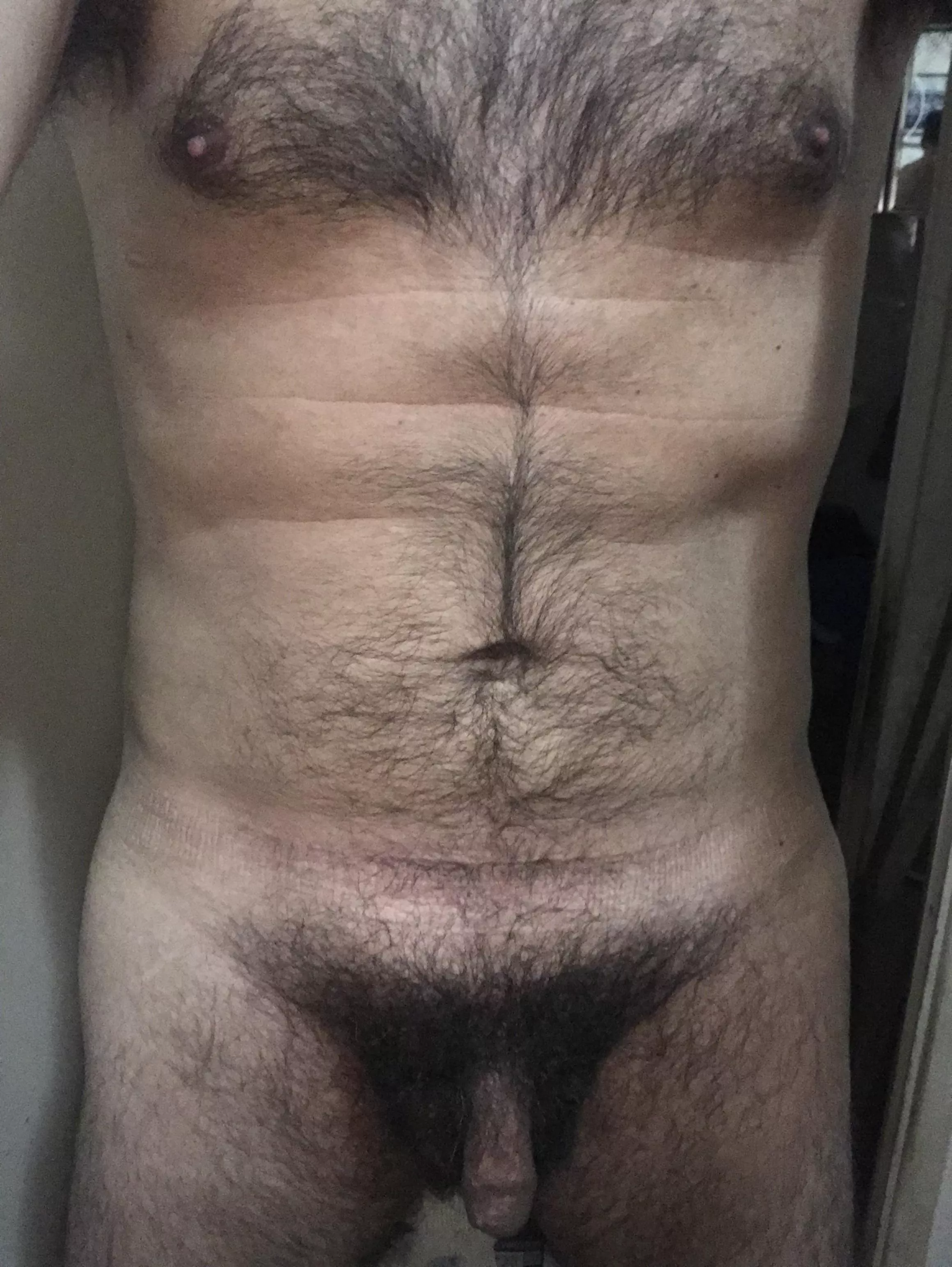 Hairy below…