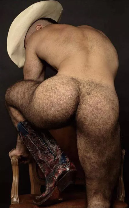 “Hairy cowboy butt” …