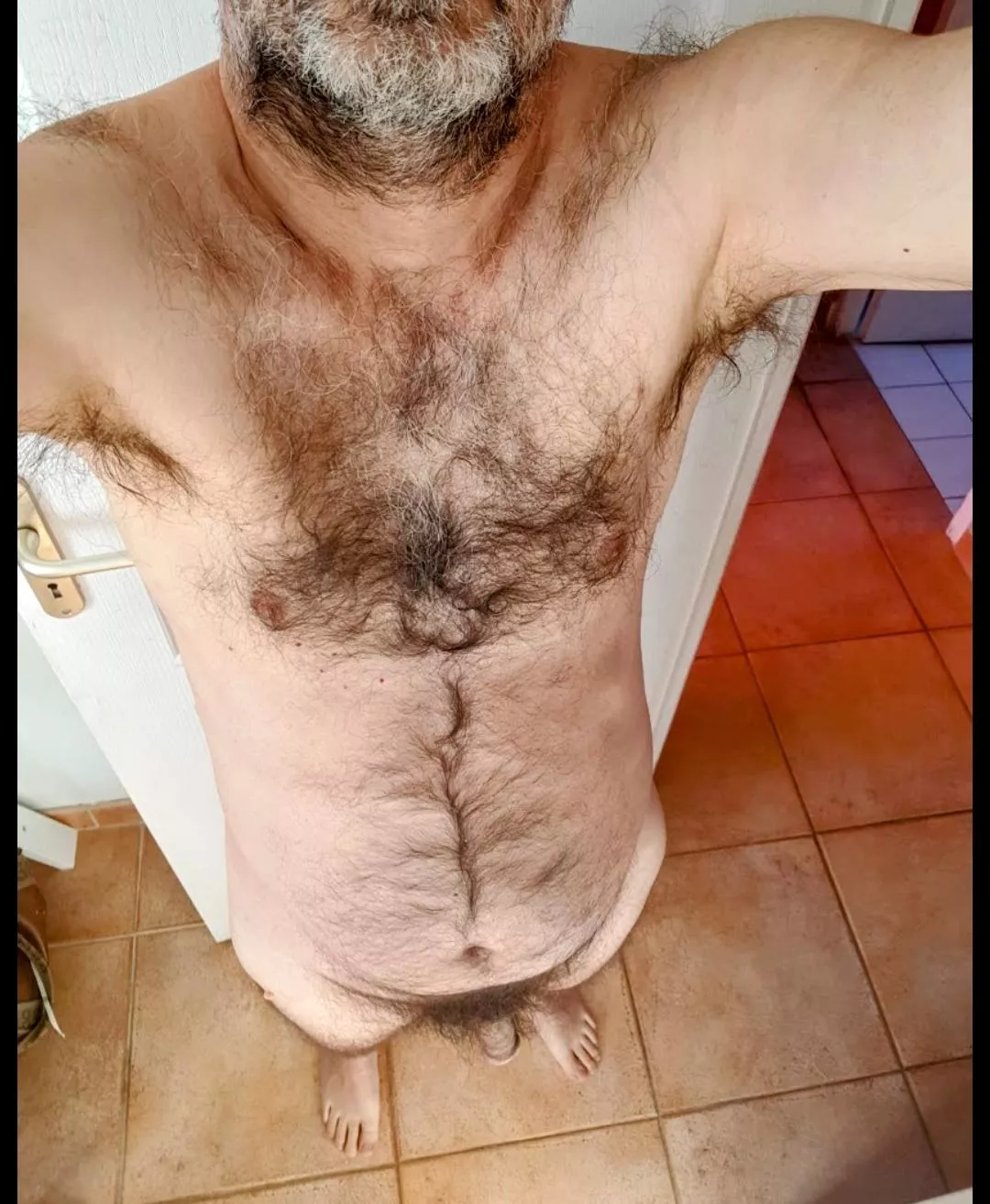 Hairy dad....