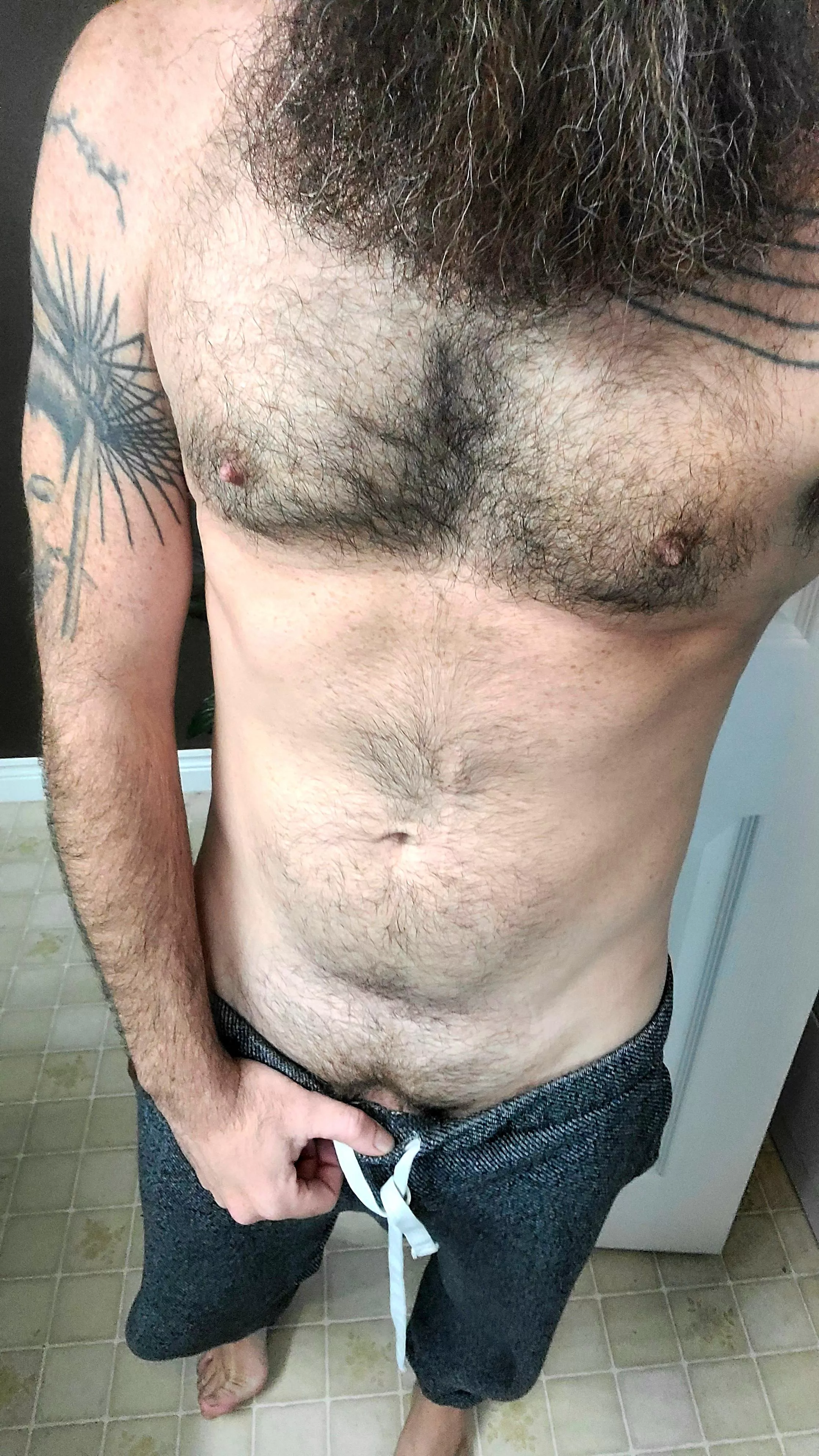 hairy in all the right places