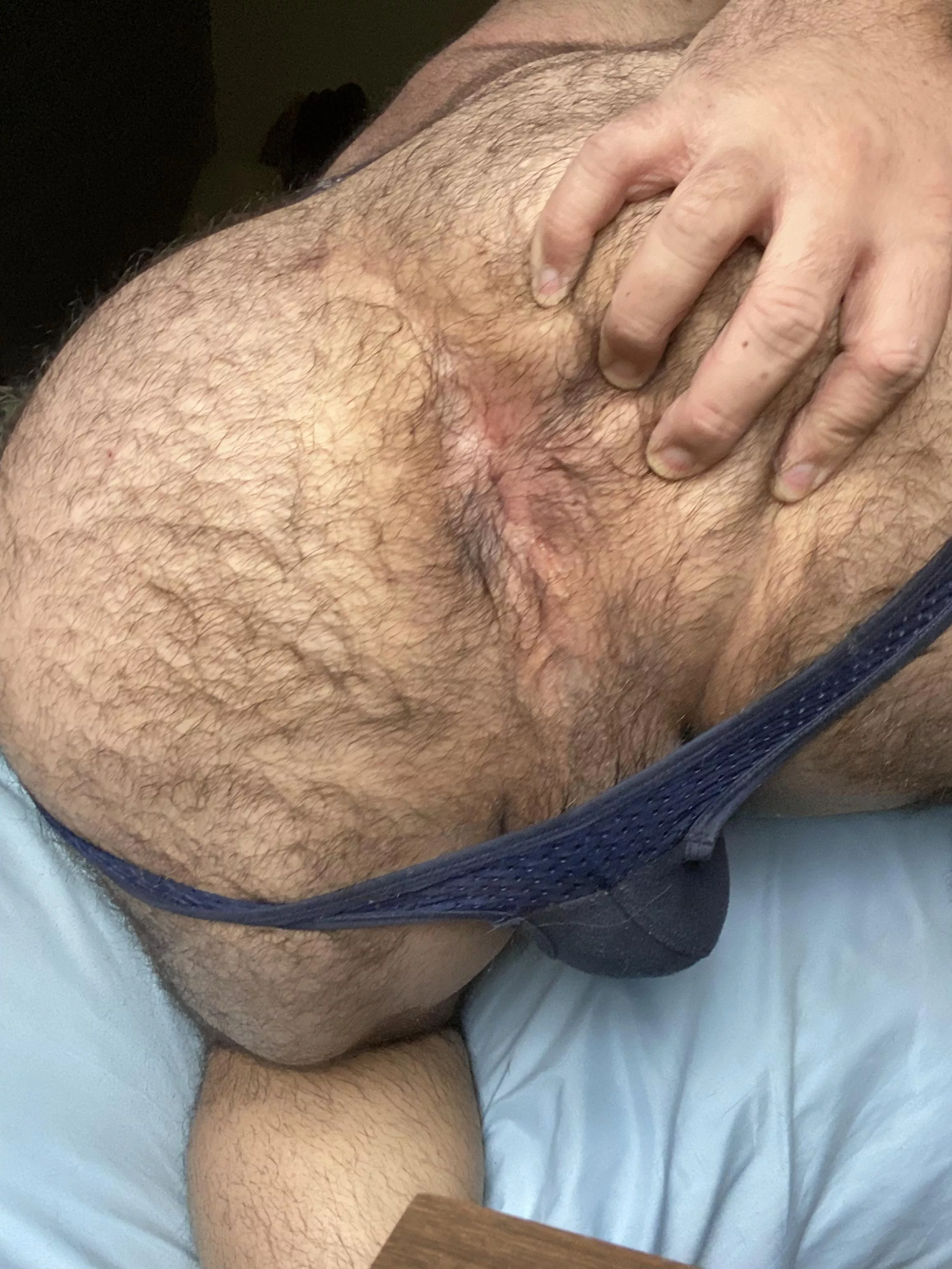 Hairy virgin hole