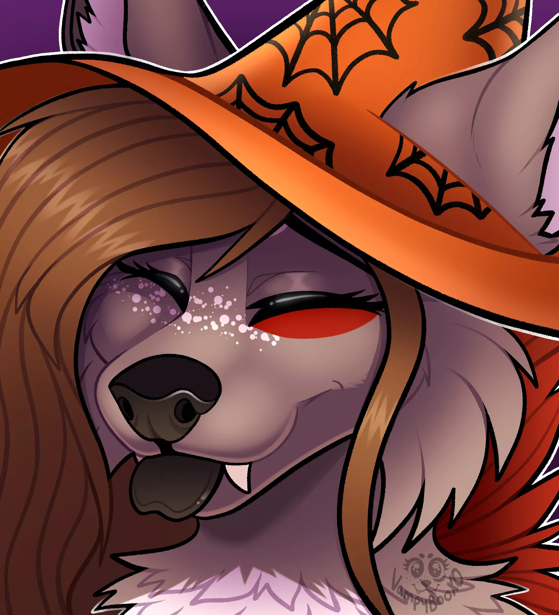 halloween icon i drew for myself :3 (VampyBooXO)