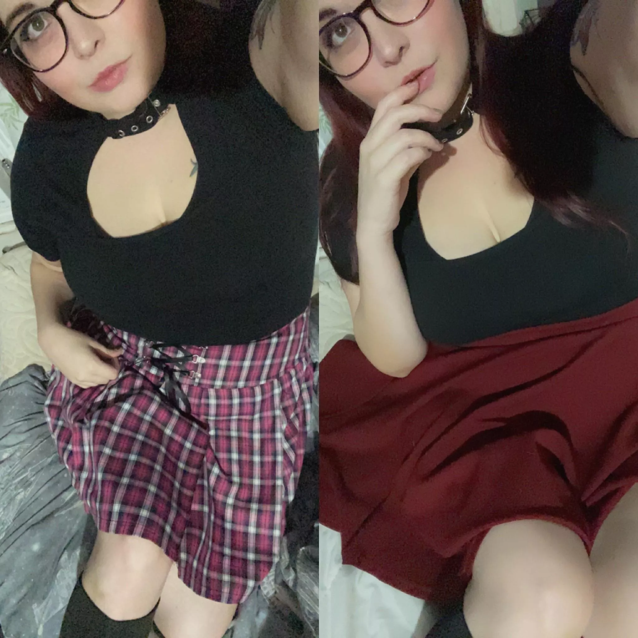 Halloween party got cancelled cause Covid :/ but I decided to dress up at home! Not sure which skirt I like better but this Onesie is one of my favorites 🥰😈👻🎃🍬🍭 Happy Halloween to all the spooky littles and caregivers!!!