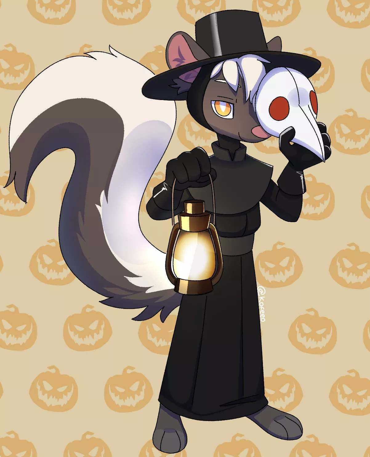 Hallowen comm for @Softskunk on Twitter! (by me)