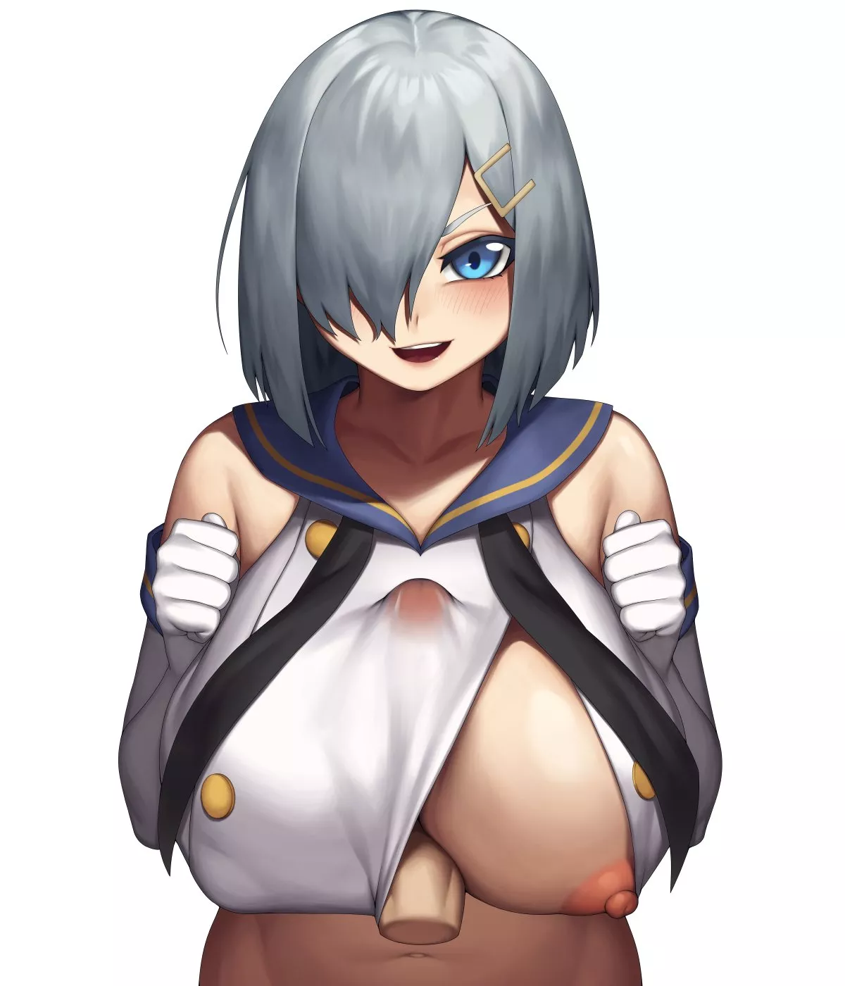 Hamakaze in Shimakaze Cosplay (Cinko)