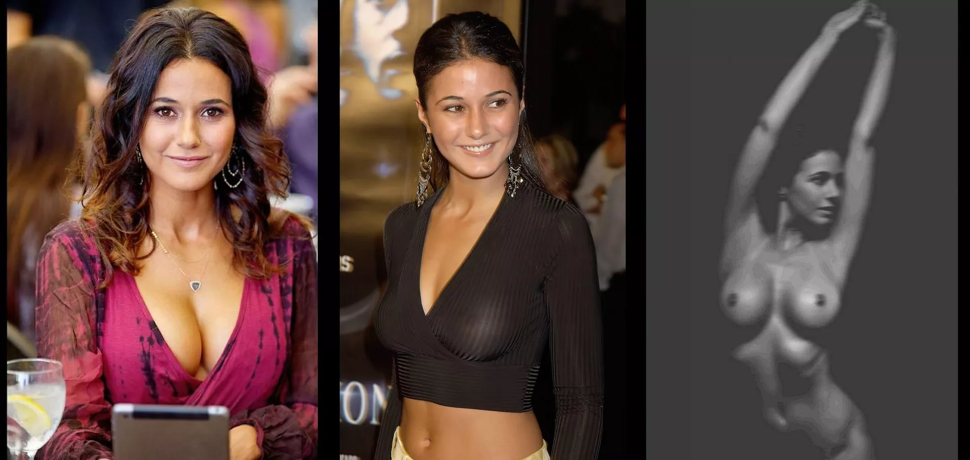 Happy birthday (suit) Emmanuelle Chriqui