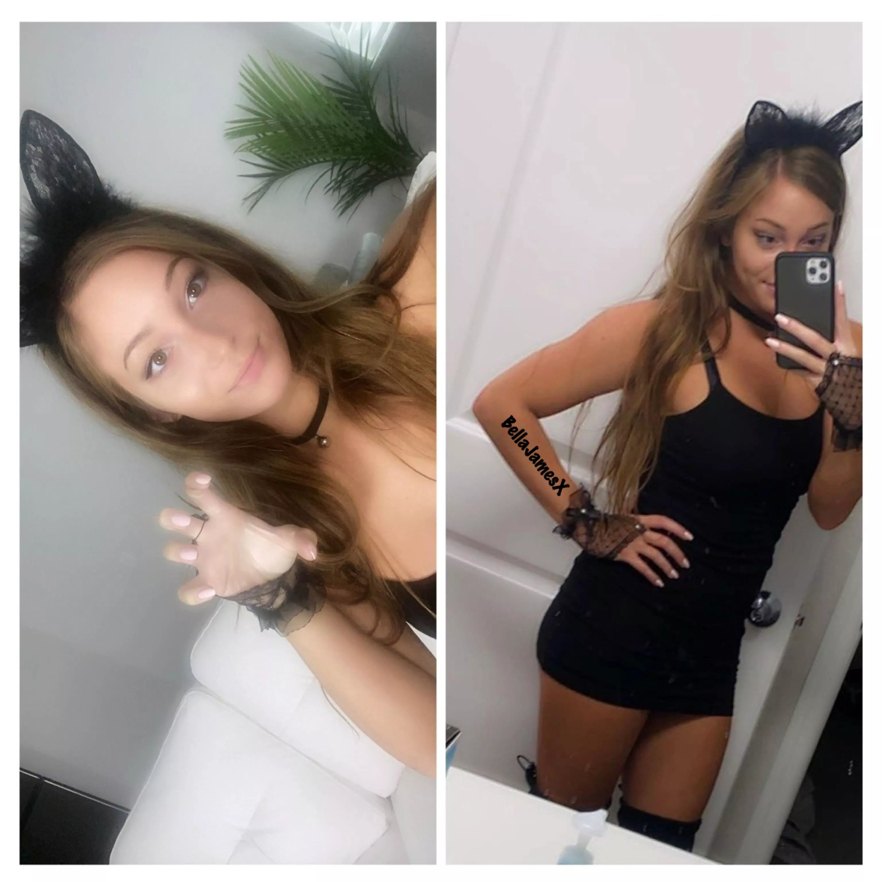 Happy Halloween 🎃 wanna cum treat yourself & play with this little pussy? Link in comments😈