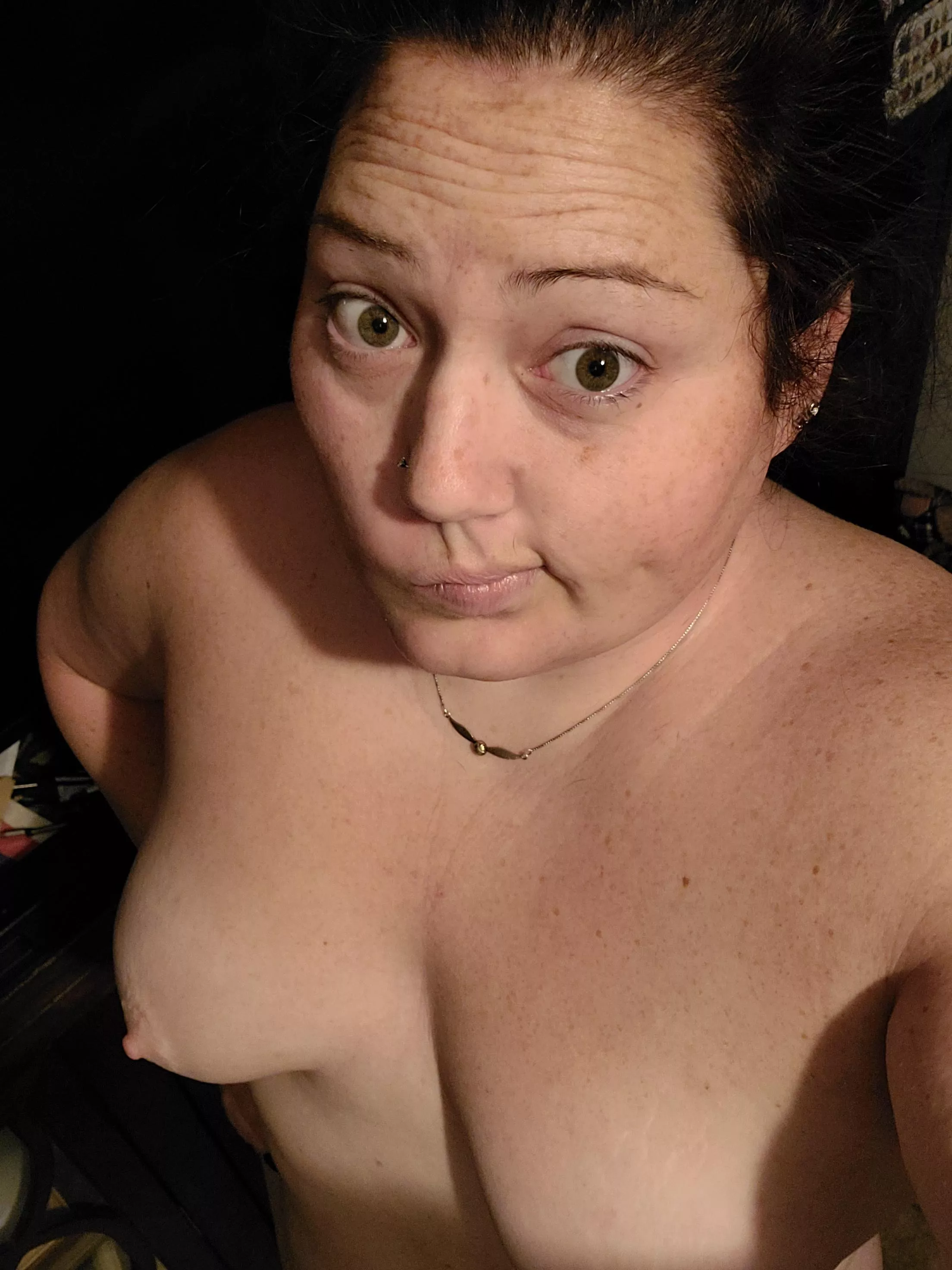 Happy titty Tuesday and baby it's cold outside in Florida. I need someone to warm me up. 36f