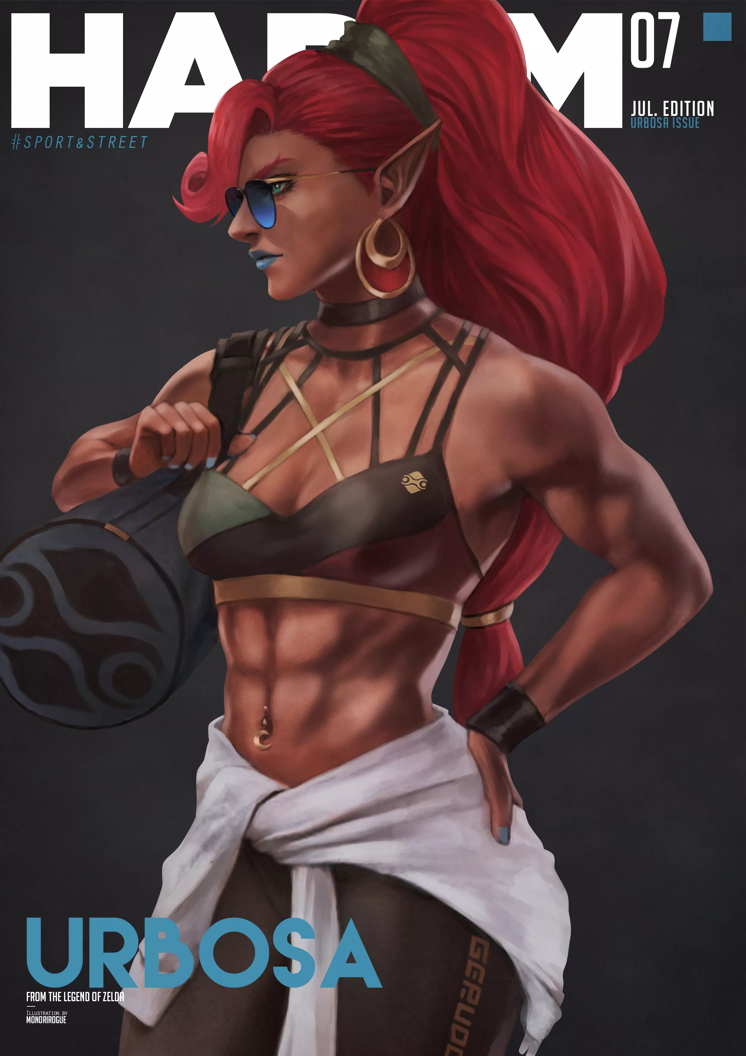 HAREM Calendar 2022 - Urbosa (MonoriRogue) [The Legend of Zelda]