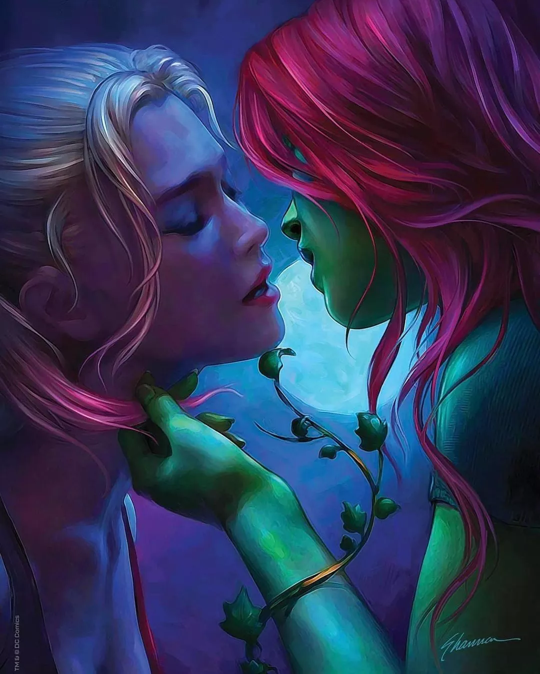 Harley Quinn and Poison Ivy by Shannon Maer