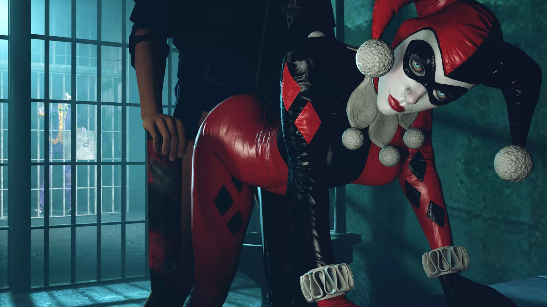 Harley Quinn imprisoned (Stephanie)