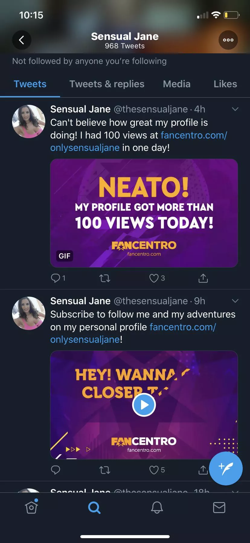 Has anyone here subscribed to her fancentro? Just wondering to see if its any good after her onlyfans seemed like a ripoff