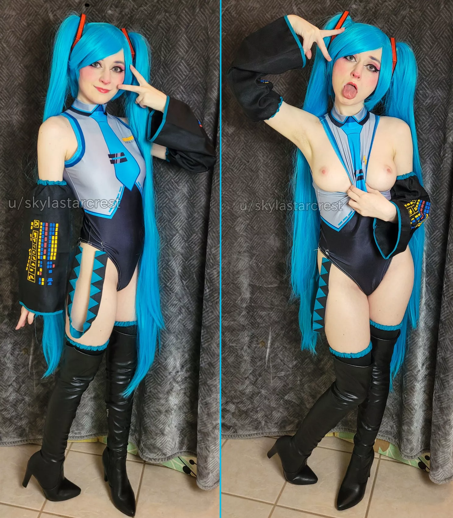 Hatsune Miku by skylastarcrest [OC]