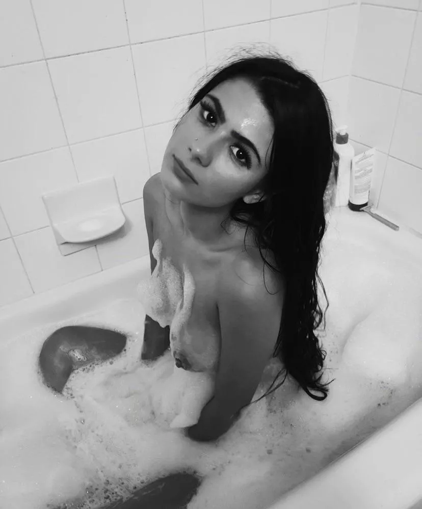 Have a bath with me..