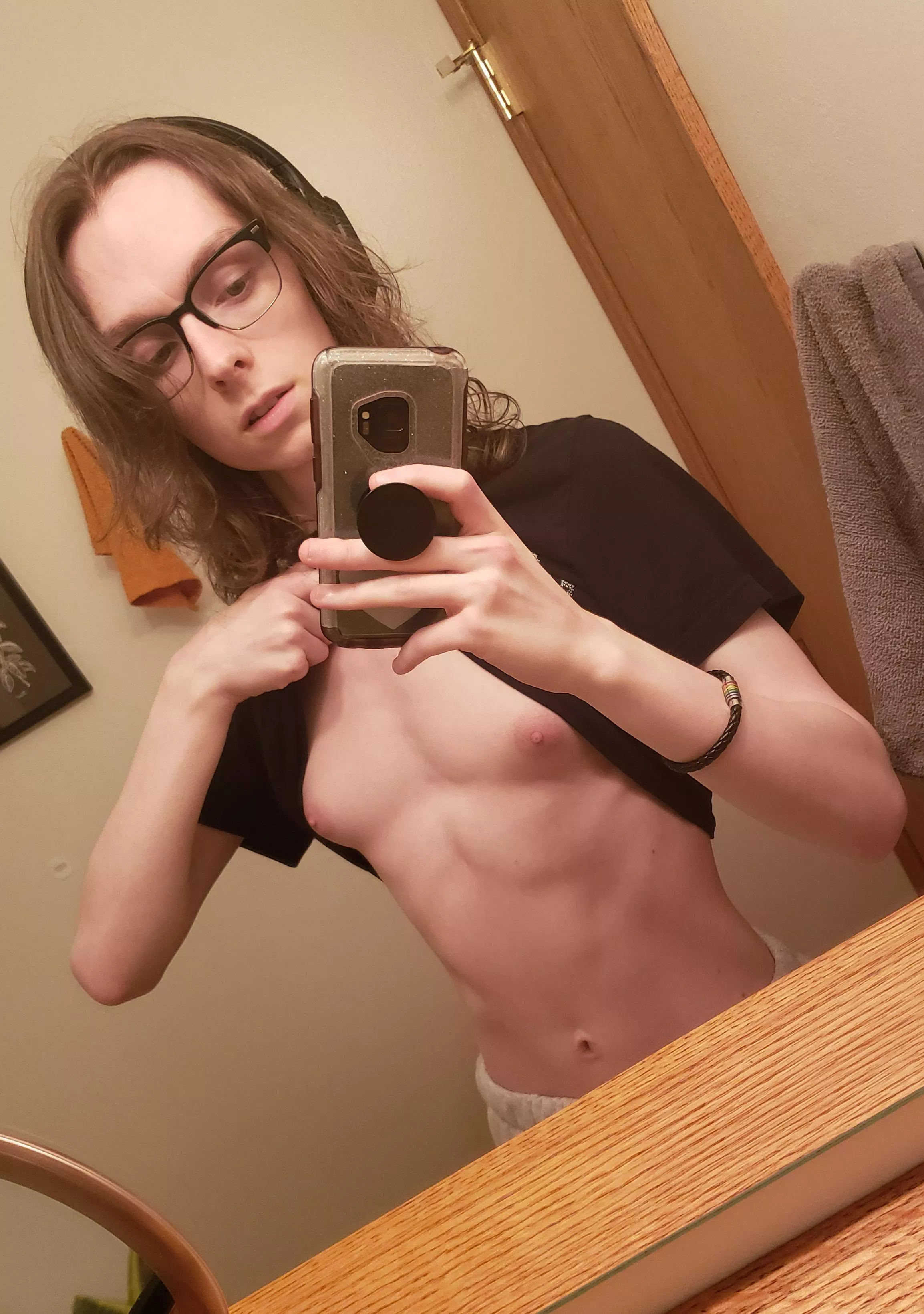 Have some titty and also my face reveal