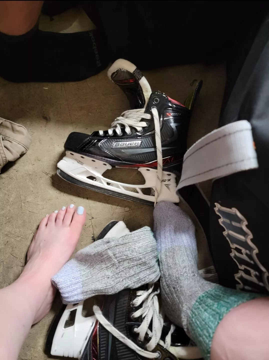 Have you ever sucked hockey toes?