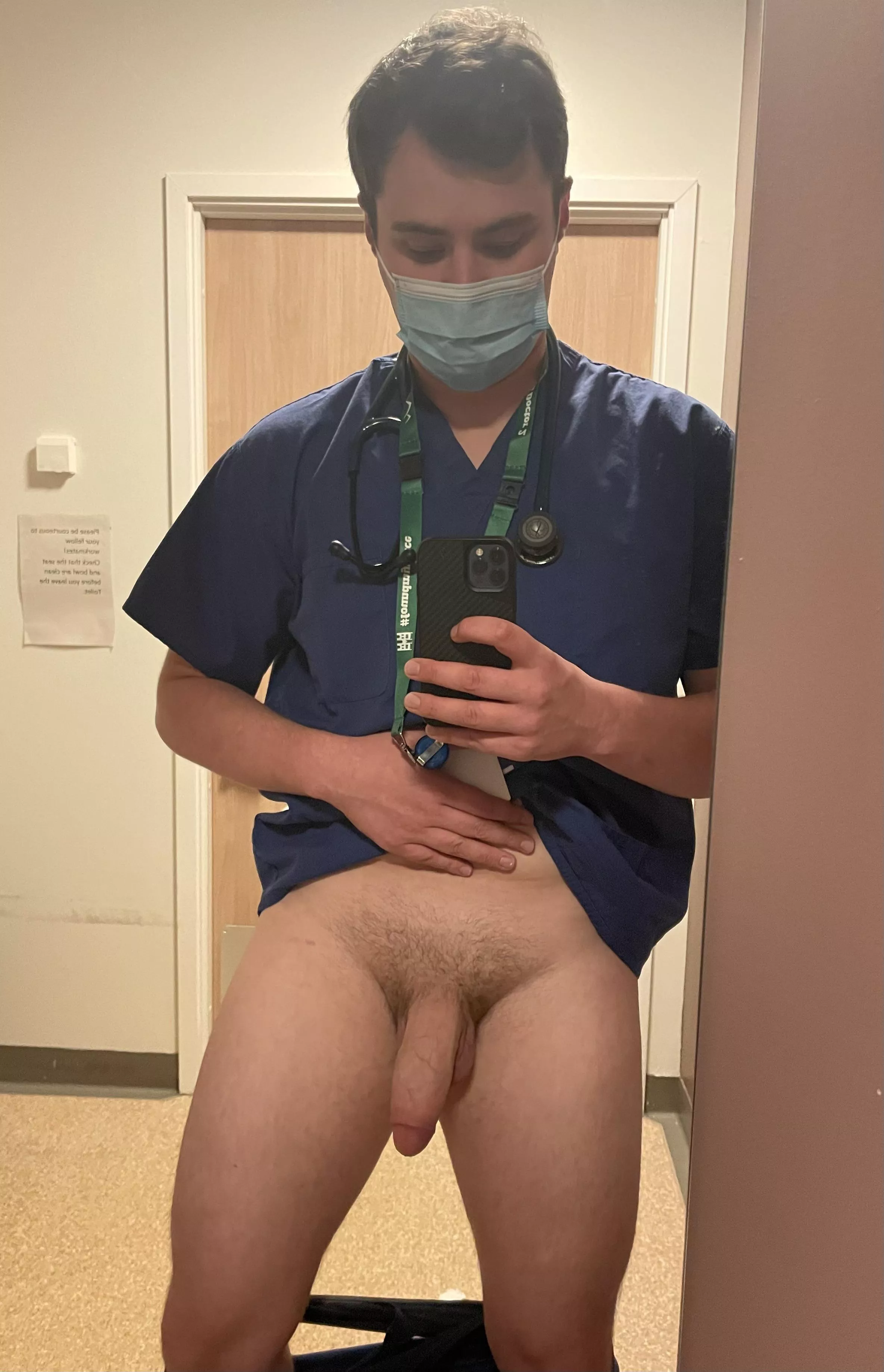 Have you ever wondered what was underneath scrubs?